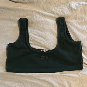 XL NYC Plus One Forest Green Lounge bra